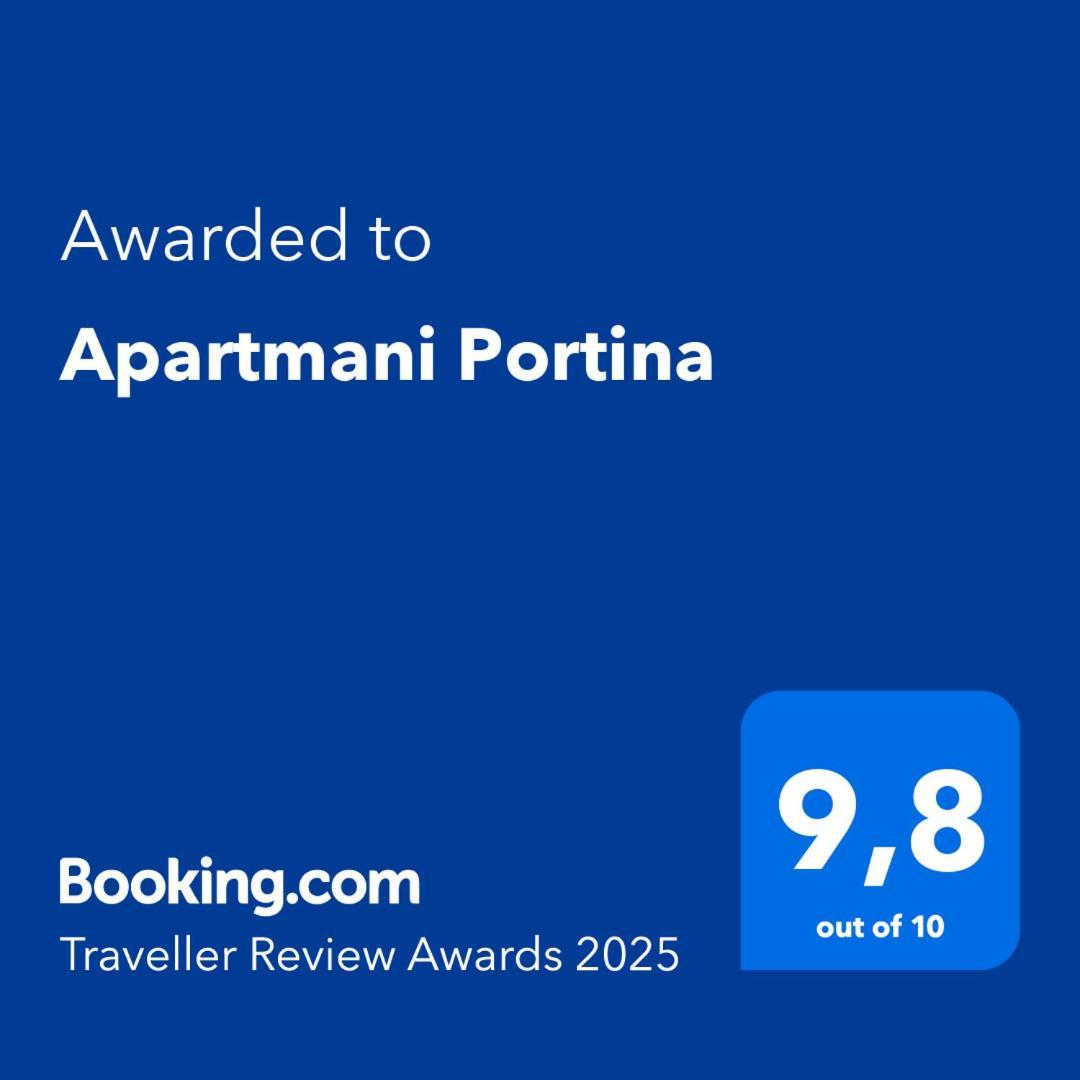 Apartmani Portina Bacina Eksteriør bilde